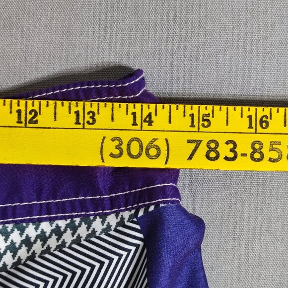 RipZone board shorts men's size 28 purple white grey abstract summer swim wear - Picture 10 of 13